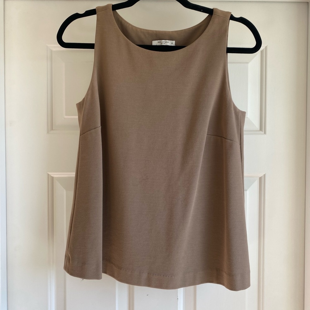 MM Lafleur Brown The Harriet Top
